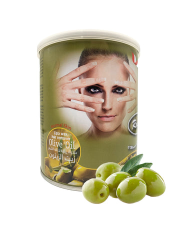 Roial Hair Remover Wax Lipo 600 ml - Olive